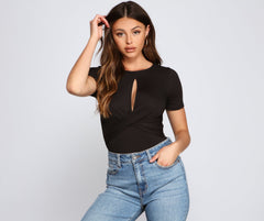 Anything But Basic Short Sleeve Bodysuit