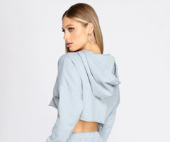 Sunday Funday Lounge Crop Top