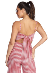 Stunt On Them In Stripes Top