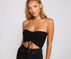 Sultry Stylish Basic Tube Top