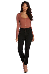 Faux With It Top