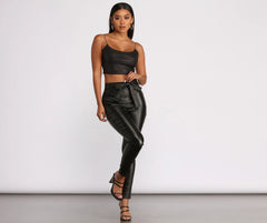 Hypnotize Me Crop Top
