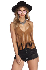 Festive In Fringe Bralette