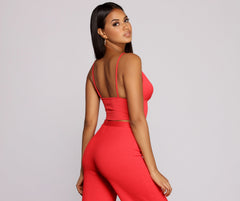 Keeping Knit Sassy Crop Top