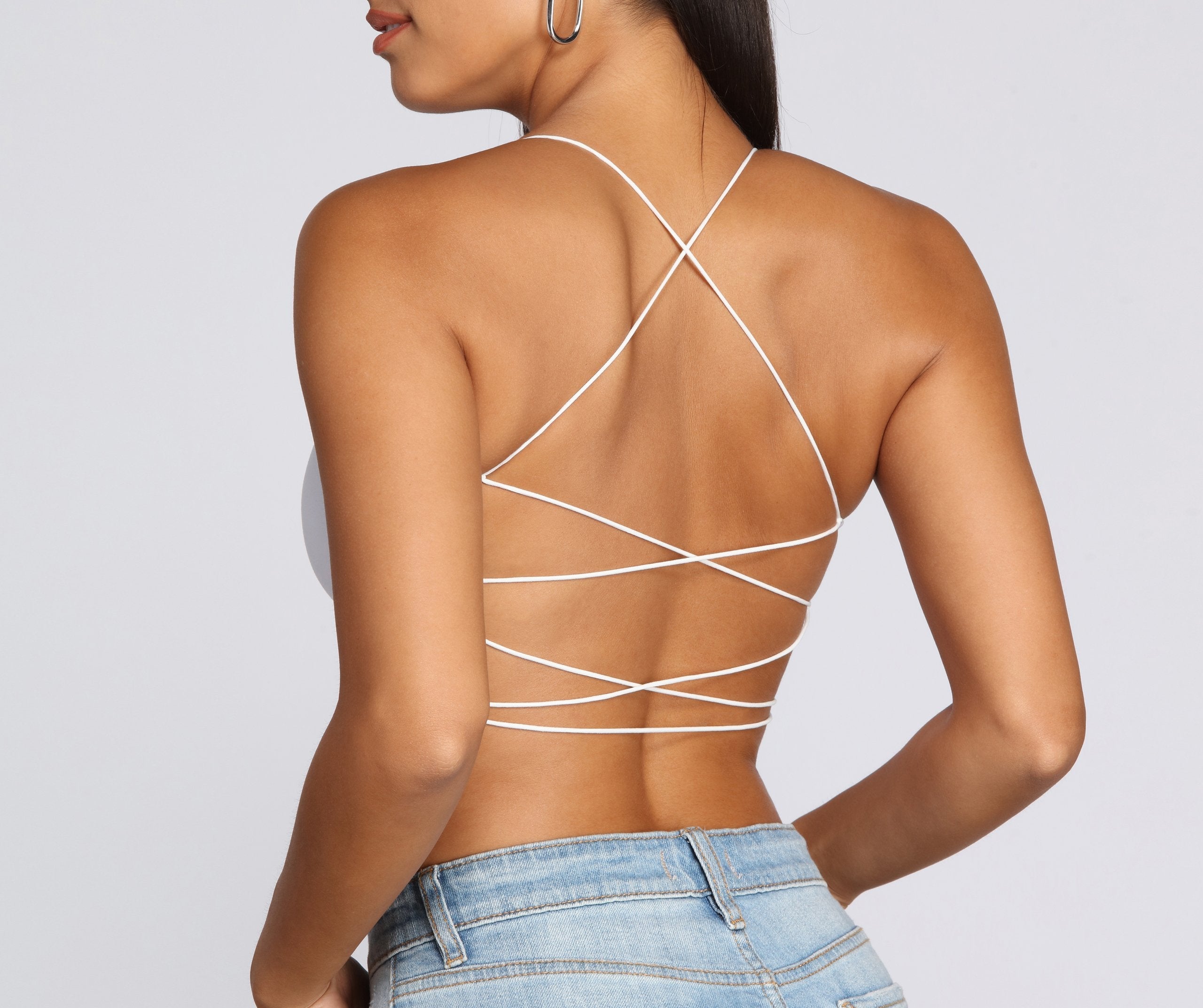 Strapped In Style Crop Top