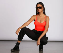 Get The Scoop Strappy Top