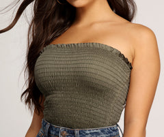 Smock It Up Tube Top
