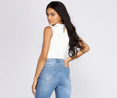 Quaint Cutie Ruffle Bodysuit