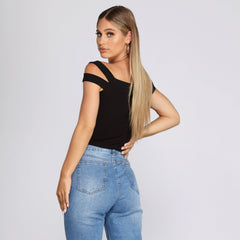 Stylish Straps Sweetheart Top