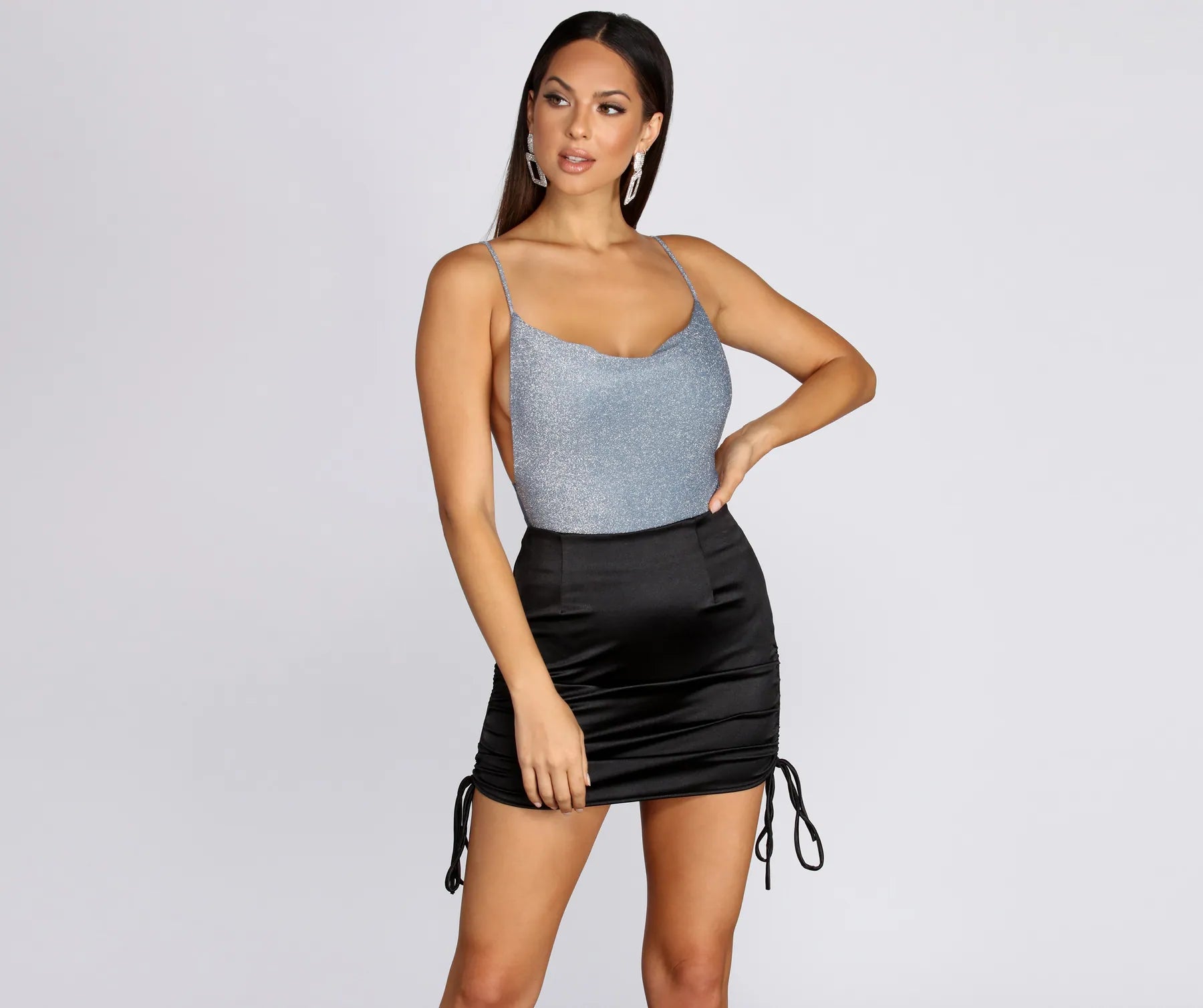 Light It Up Lurex Bodysuit