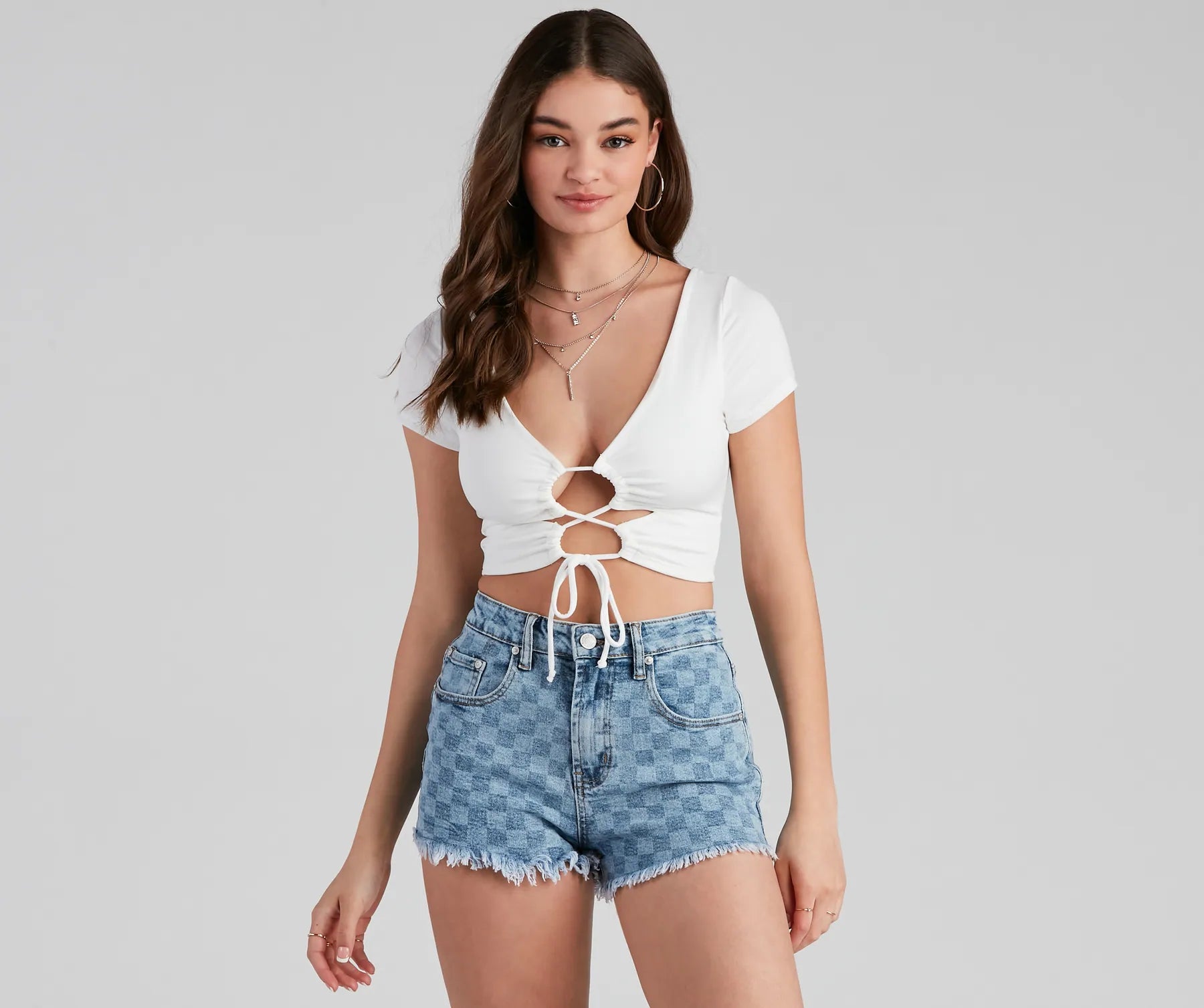 Casual Slay Knit Crop Top