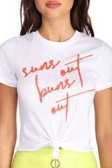 Suns Out Buns Out Graphic Tee