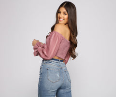 Bohemian Crochet Cutie Crop Top