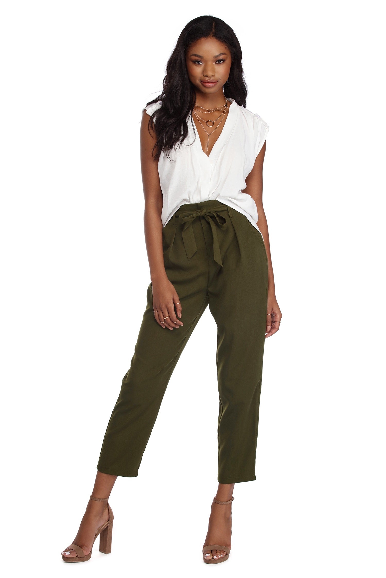 Draped Drama Top