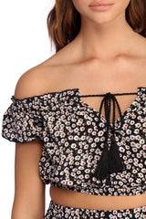 Spring It On Crop Top