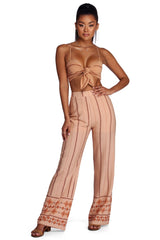 Border Theory Crop Top