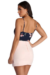 Sweet In Floral Bodysuit