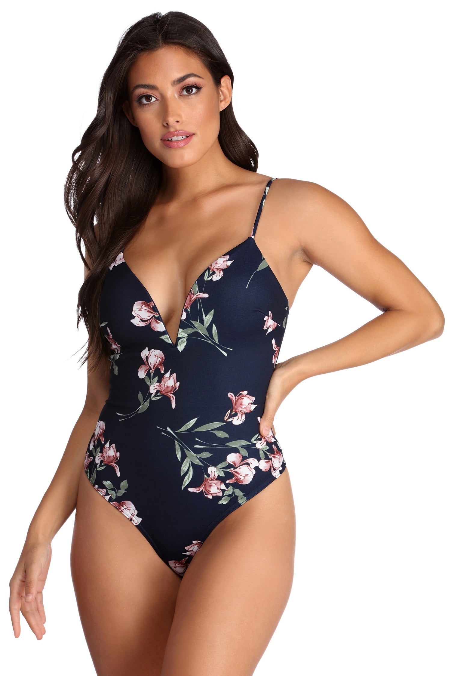 Sweet In Floral Bodysuit