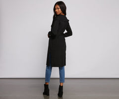 Trend Alert Tie Waist Trench Duster