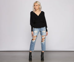 Cozy And Casual Peplum Sweater
