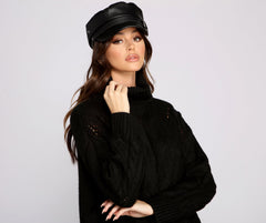 Loving Knit Oversized Cable Knit Tunic
